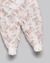 Macacão Longo Malha Anarruga Bebê Menina - Body + Calça / Suedine - Anjos Baby Rosa - Auré Kids