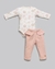 Conjunto Bebê Menina - Body + Calça / Suedine - Anjos Baby Rose - comprar online