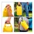 Bolsa Mochila Impermeavel Saco Estanque 05, 10 e 20 Litros Camping Bag Cor:Amarelo - Loja Área Charlie