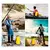 Bolsa Mochila Impermeavel Saco Estanque 05, 10 e 20 Litros Camping Bag Cor:Amarelo - comprar online