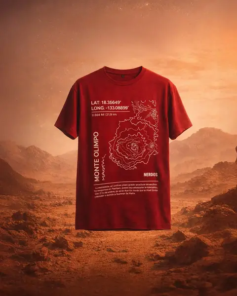 Remera Monte Olimpo Marte