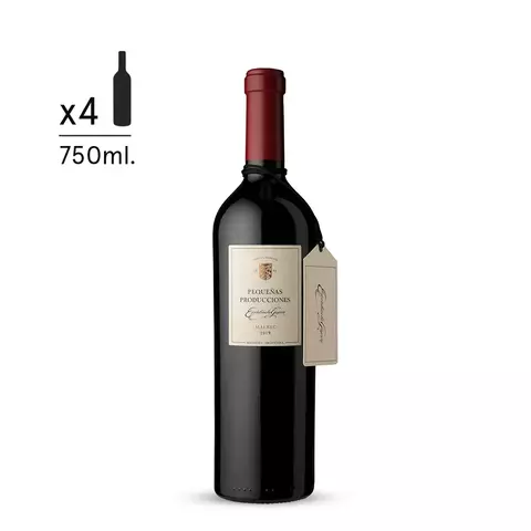 Escorihuela Gascón Pequeñas Producciones Malbec 750ml - Caja x 4 unidades - comprar online