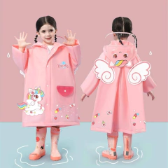 PONCHO PILOTIN PARA LLUVIA UNICORNIO