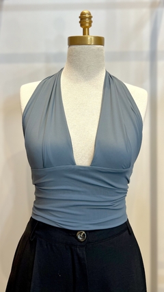 Cropped Martina cinza - comprar online