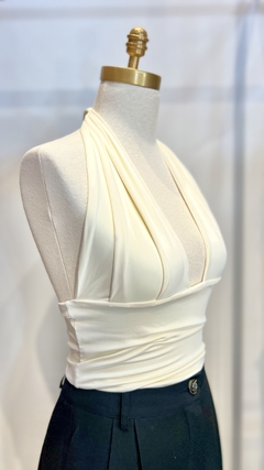 Cropped Martina off white na internet