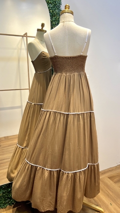 Vestido Elise caramelo - Felicia Collection