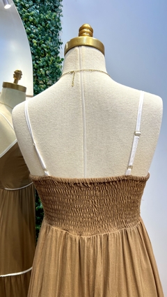 Vestido Elise caramelo - loja online