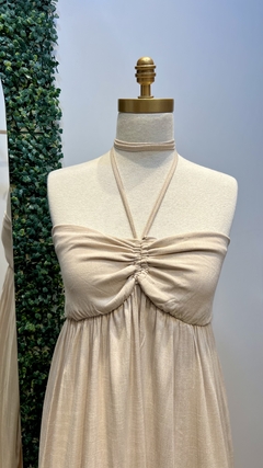 Vestido Cecília areia na internet