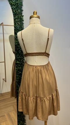 Vestido Fran marrom - Felicia Collection