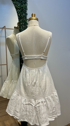 Vestido Fran off white - Felicia Collection