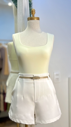 Short Romana branco - comprar online