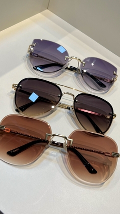 Óculos de sol rimless