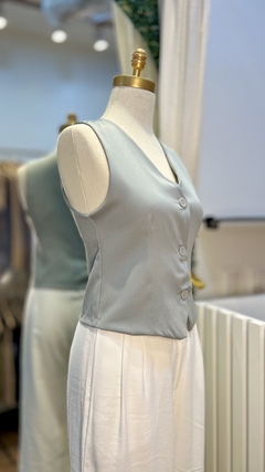 Colete Pamela cinza - comprar online