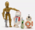 Juego de figuras de acción Disney Star Wars Toybox C-3PO R5-D4 BB-8 y D-O - comprar en línea