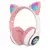 Fone de ouvido Gatinho na internet