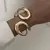 Joia de pulso em tom dourado vintage - loja online