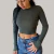 Sweater manga larga trenzado en internet