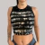Musculosa intervenida - comprar online