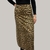 Pollera larga animal print - comprar online
