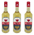 Kit 3 Cachaça Seleta Tradicional Ouro Umburana 1 L
