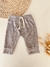 Pantalon plush gris