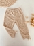 Pantalon toalla beige