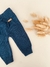 Pantalon tejido azul en internet