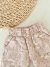 Pantalon bosque frisado con puntilla - BAMBINI