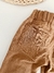 Pantalón bengalina terracota - BAMBINI