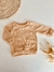 Conjunto lanilla beige - tienda online