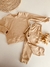 Conjunto lanilla brush beige - comprar online