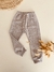 Pantalon algodón rústico gris