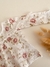 Remera floreada con puntilla - BAMBINI