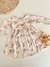 Vestido lanilla floreado