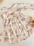 Vestido lanilla floreado - comprar online