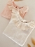 Blusa natural con puntilla - tienda online