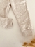 Babucha algodón frisado gris melange - comprar online