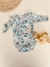 Body celeste estampa flores