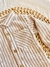 CAMISA RAYAS BEIGE - BAMBINI