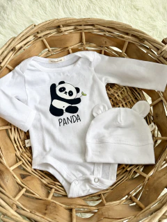 Body + gorrito panda - comprar online