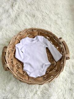 Body blanco con picot