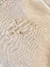 Buzo frisa bordado beige - comprar online