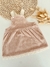 Jumper plush con puntilla