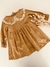 VESTIDO CUELLO MOSTAZA - comprar online
