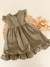 VESTIDO VOLADOS VERDE - comprar online