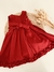 Vestido tusor rojo en internet
