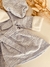 Tapado vestido celeste con boina en internet