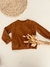 Sweater lanilla brush terracota