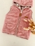 Chaleco teddy rosa en internet