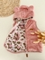 Chaleco teddy rosa - BAMBINI